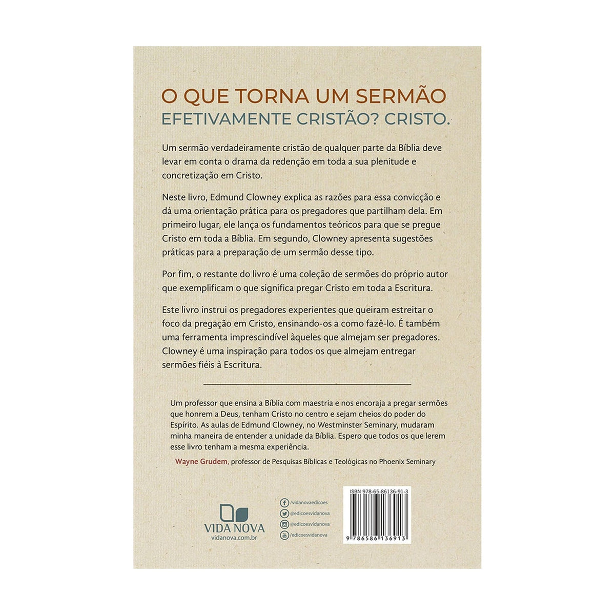 Pregando Cristo em toda a Escritura | Edmund Clowney
