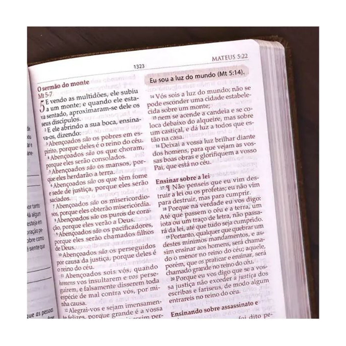 Bíblia de Estudo para Mulheres | BKJ 1611 | Letra normal | Capa Luxo Marrom