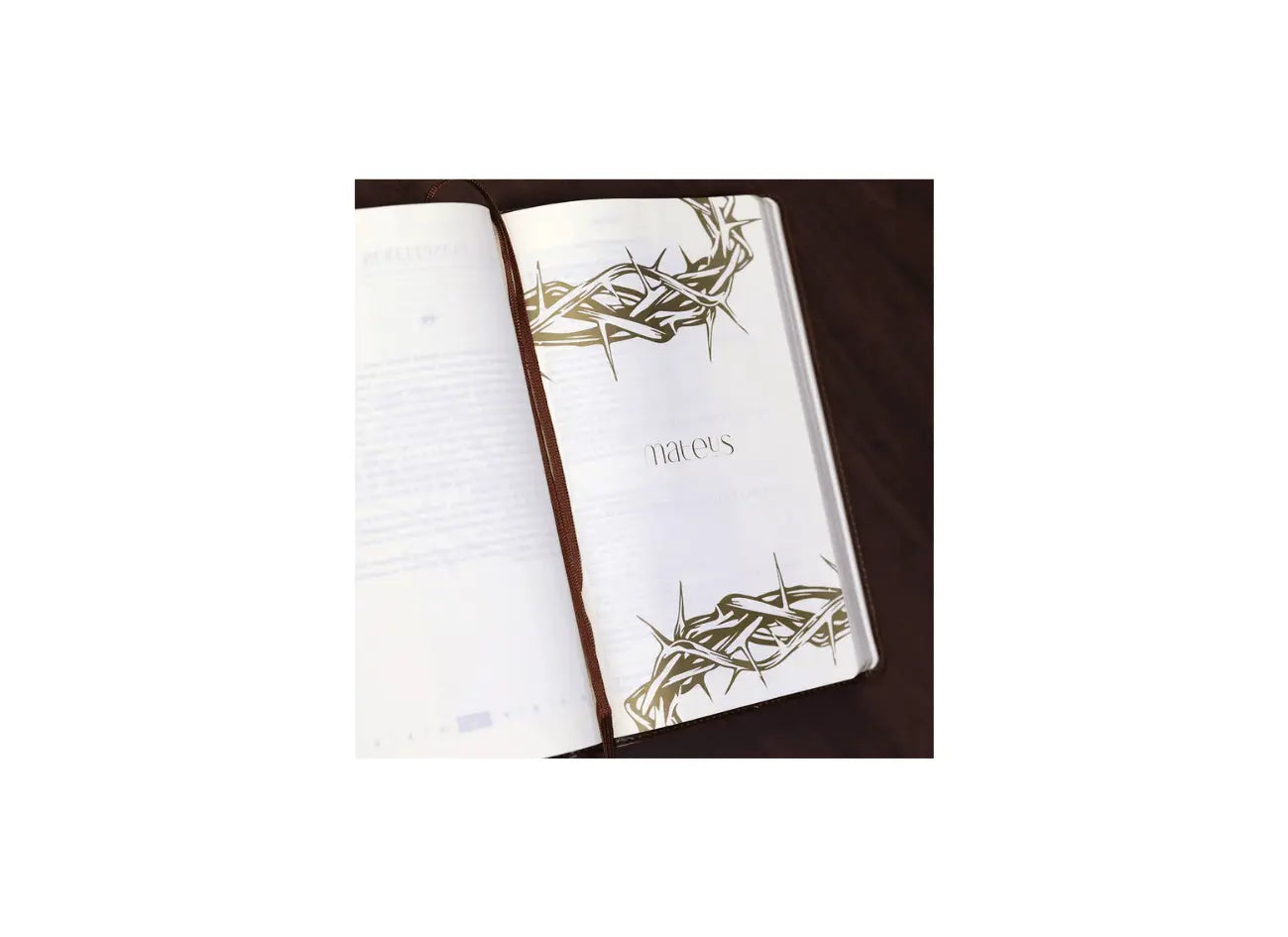 Bíblia The Purpose Book | A21 | Letra Normal | Espaço Para Anotações | Capa Couro Soft Janela
