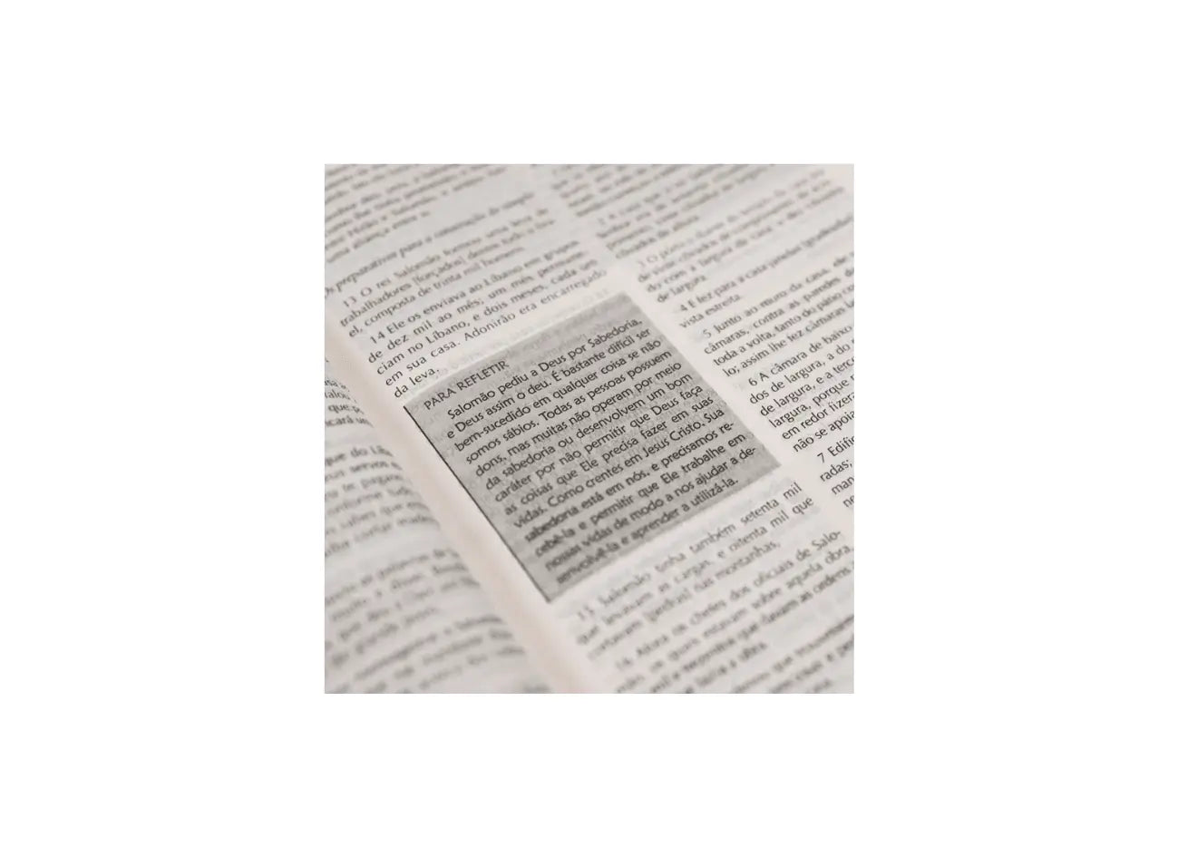 Bíblia Campo de Batalha da Mente | NVA | Letra Normal | Capa Luxo Branco e Rosa
