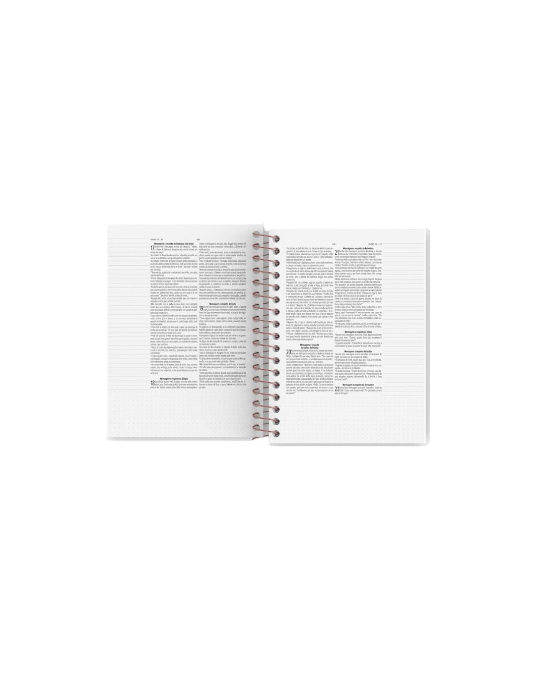 Biblia Anote Slim/NVT/ Capa Espiral Jeans Black