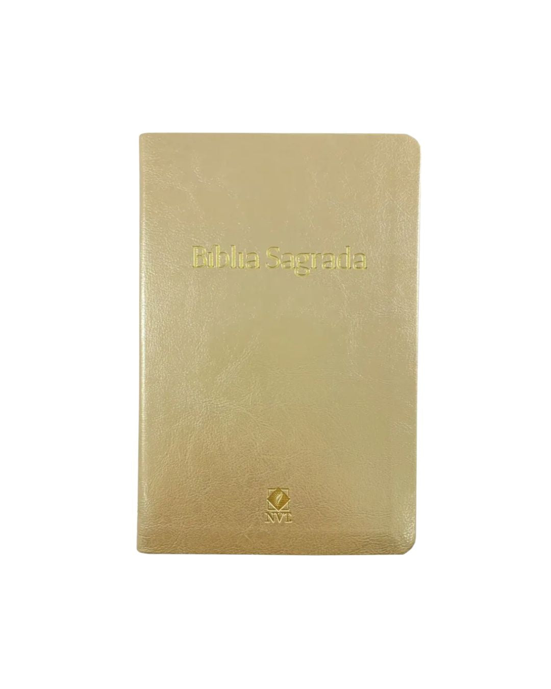 Bíblia Sagrada Slim | NVT | Letra Normal | Capa Champanhe