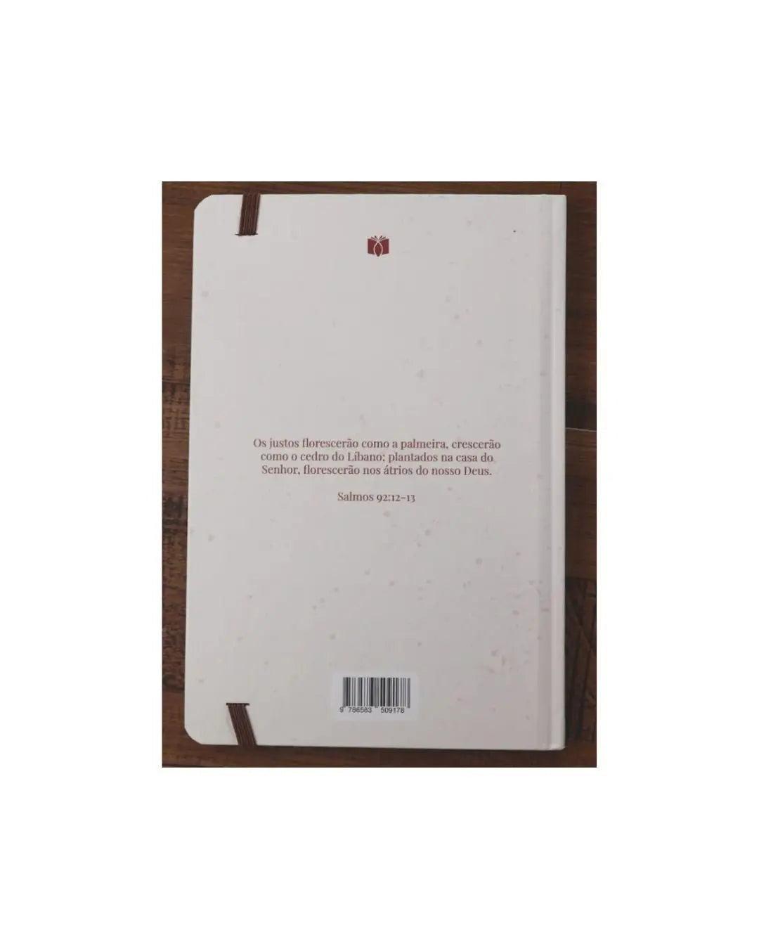 Caderno Moleskine | Com Pauta | Floresça Onde Deus Te Plantou