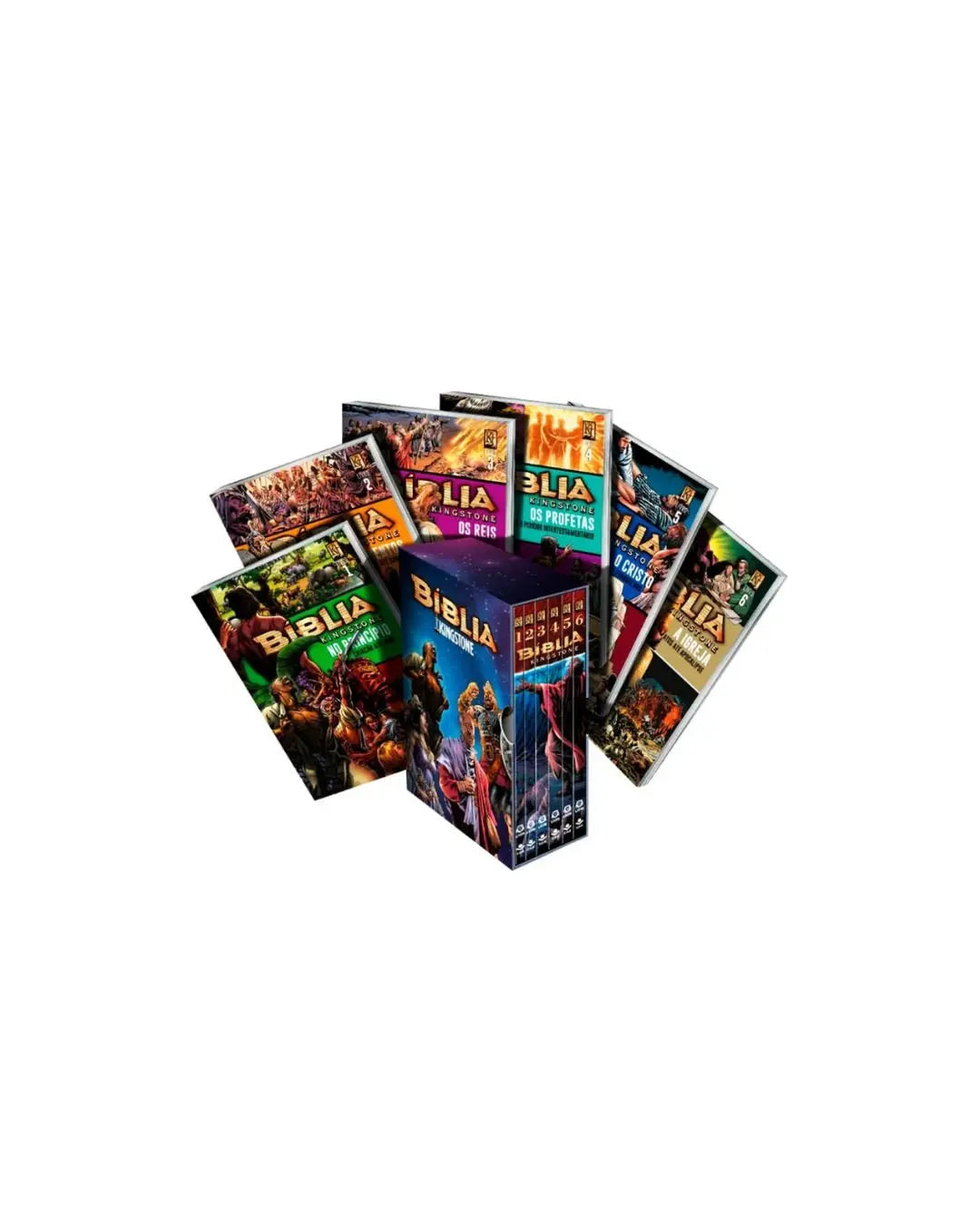 Bíblia Kingstone | Box Com 6 Volumes