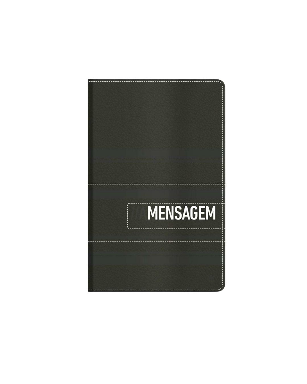 Biblia A Mensagem | Capa luxo preta| Mensagem contemporânea