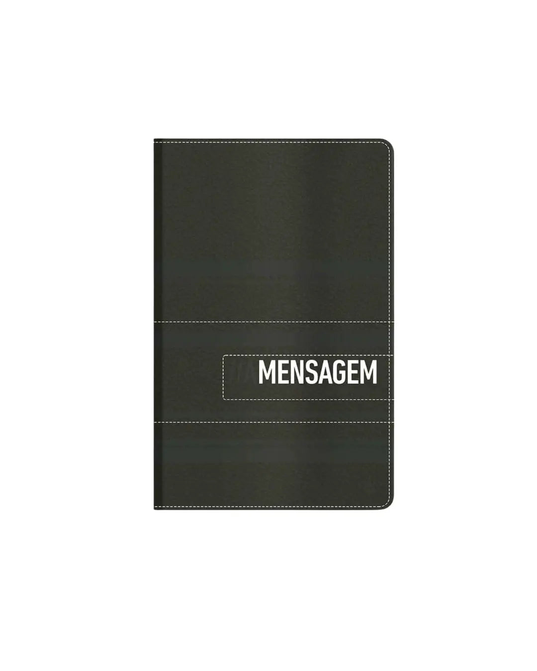 Biblia A Mensagem | Capa luxo preta| Mensagem contemporânea