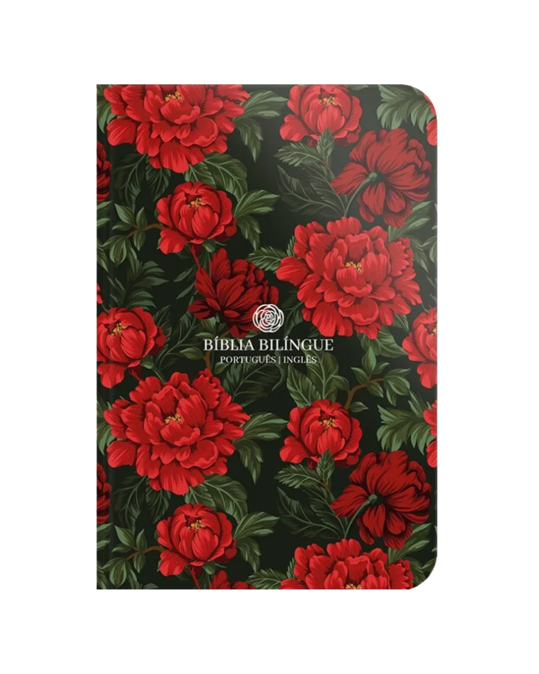 Bíblia Bilíngue | Português e Inglês | NVT | Letra Grande | Capa Flexível Aroma de Rosas