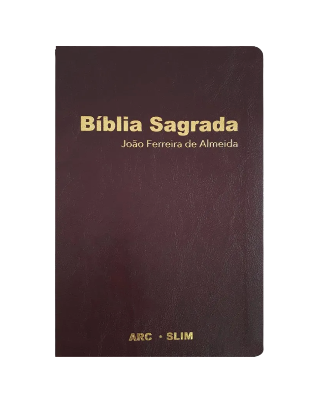Bíblia Sagrada Slim | ARC | Capa Luxo Vinho