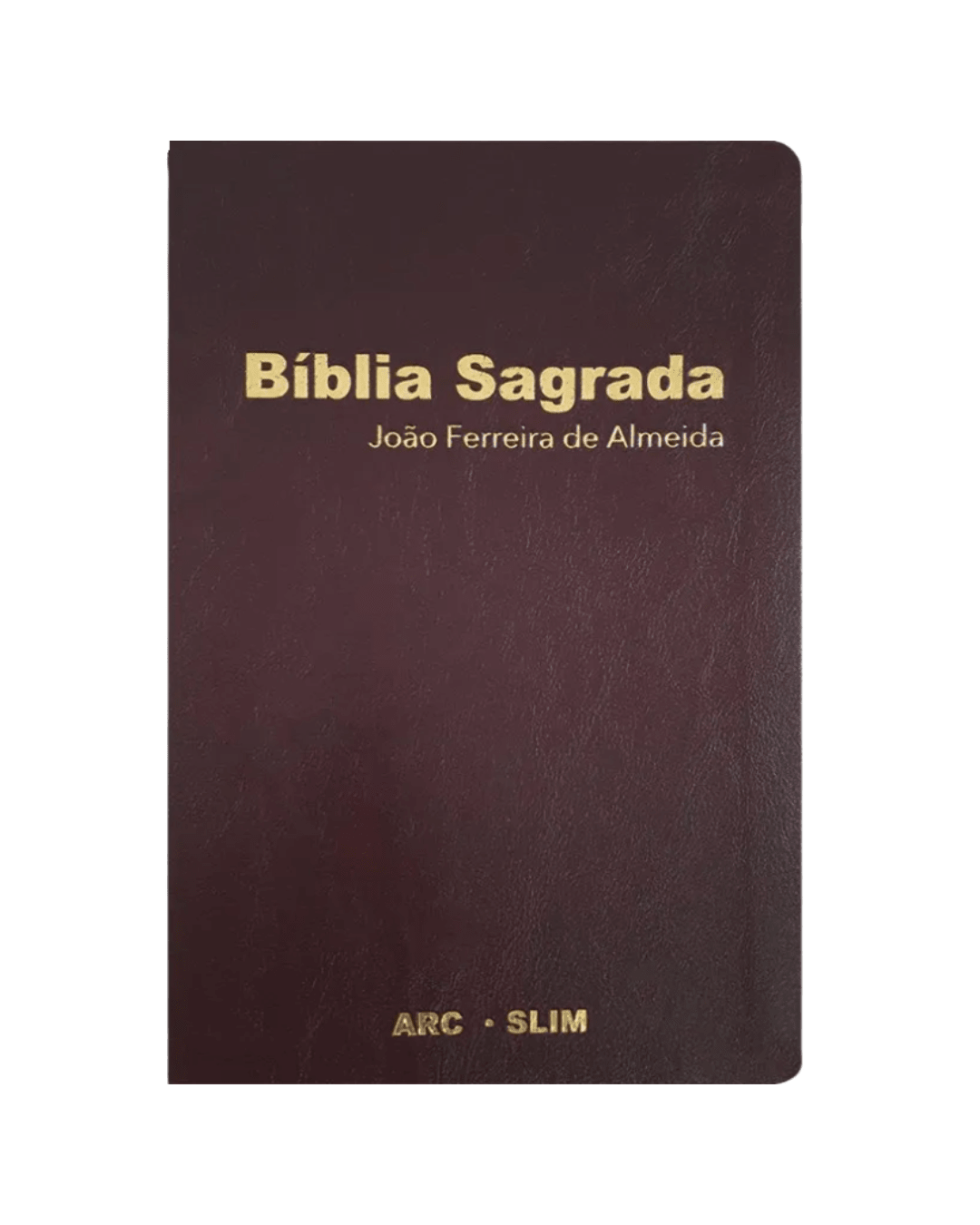 Bíblia Sagrada Slim | ARC | Capa Luxo Vinho