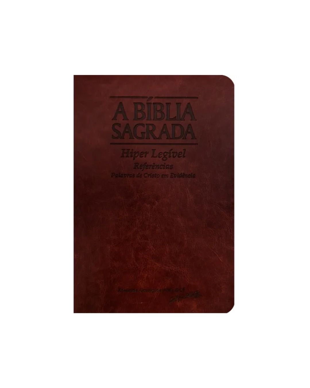 Bíblia Sagrada | ACF | Hiper Legível | Capa Mogno