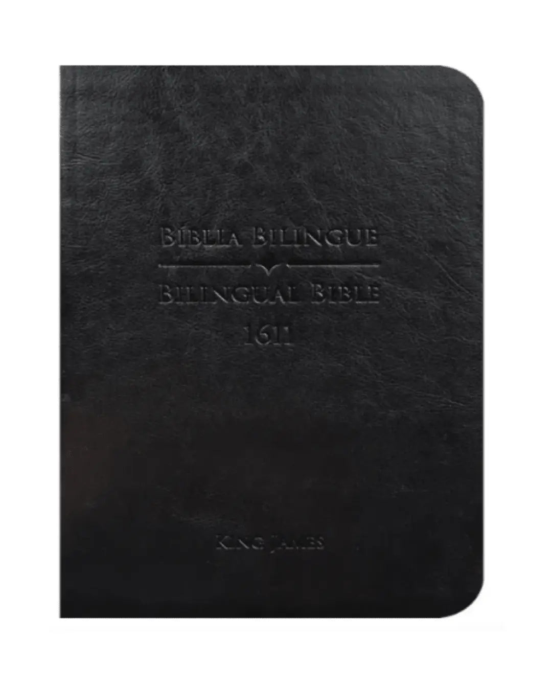 Bíblia King James 1611 | Bilíngue | Letra Normal | Capa Luxo Preta