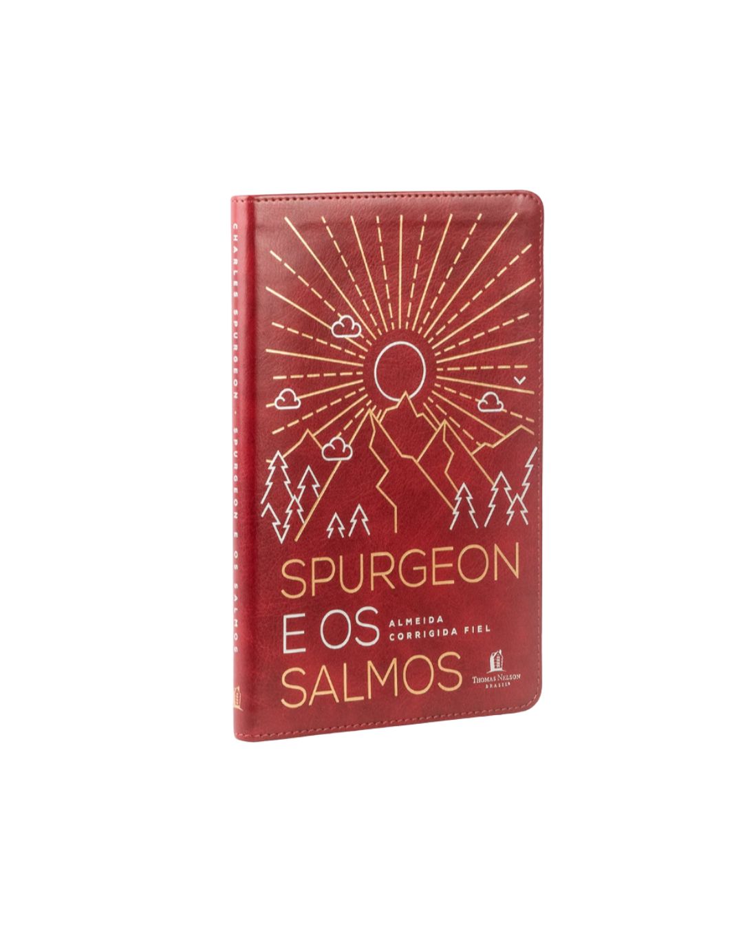 Devocional Spurgeon e os Salmos | Capa Courosoft Vermelha