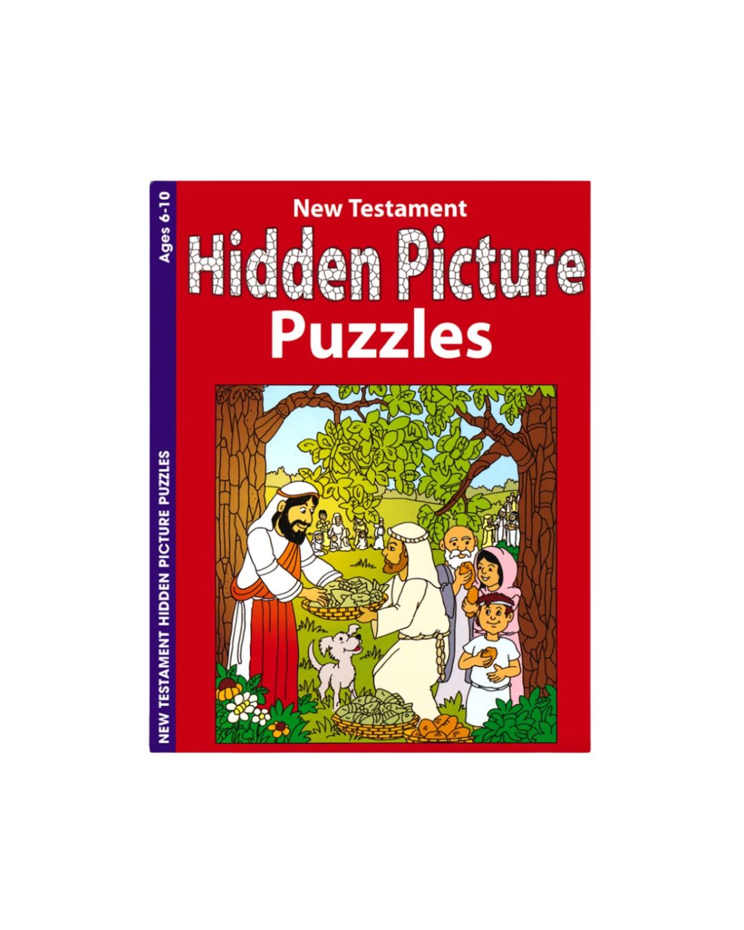 New Testament Hidden Picture Puzzels, Coloring & Activity Book