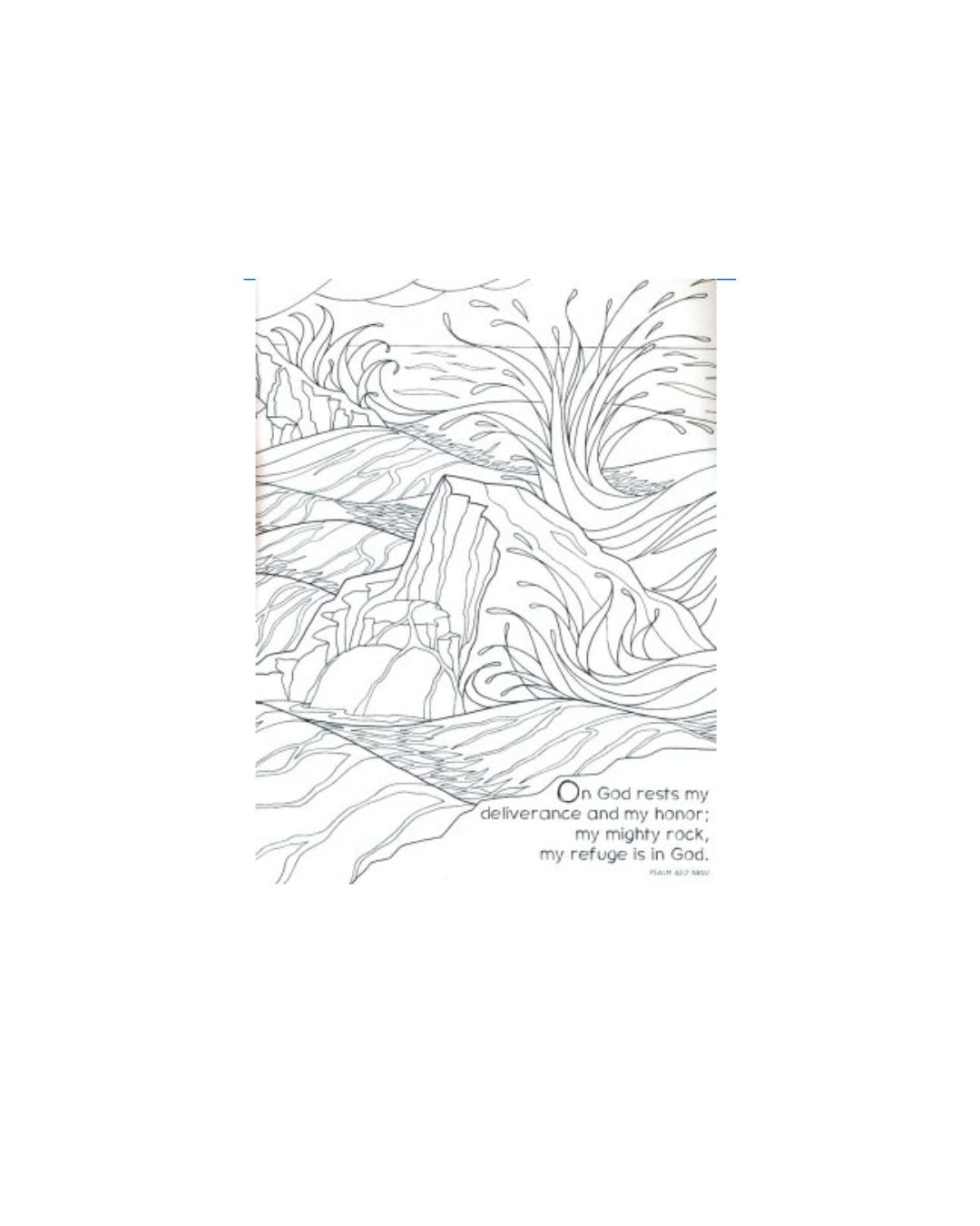 The Beloved Psalms Coloring Book/Majestic Expressions Series