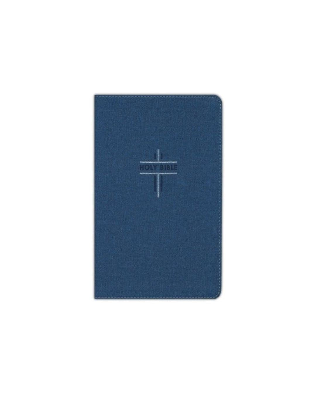 NIV Thinline Bible for Teens, Comfort Print--soft leather-look, blue (red letter)