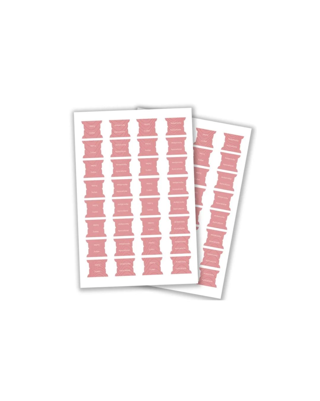 Abas Adesivas para Bíblias | Marcador Índice Rose