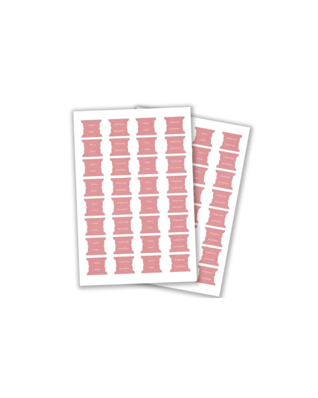 Abas Adesivas para Bíblias | Marcador Índice Rose