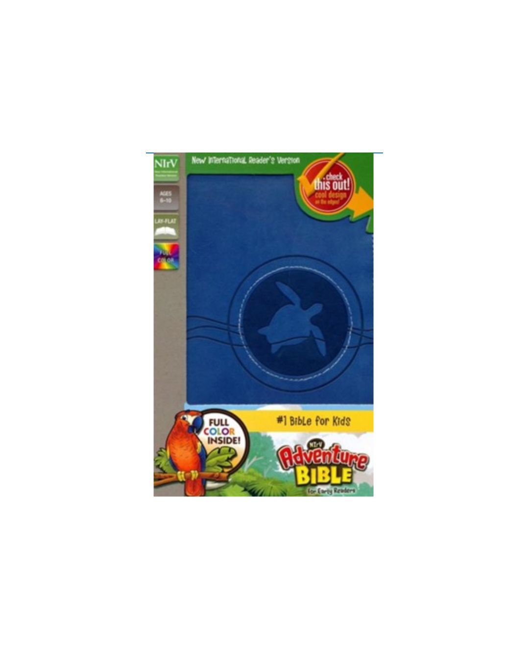 NIrV Adventure Bible for Early Readers, Italian Duo-Tone, Blueberry