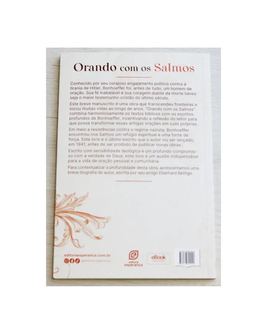 Orando com os Salmos | Dietrich Bonhoeffer