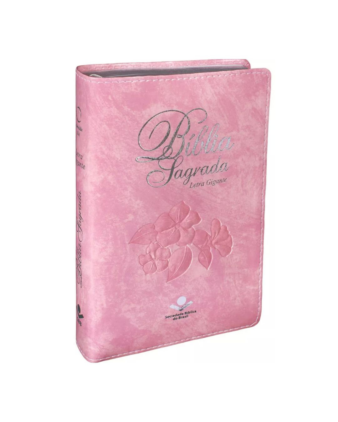 Bíblia Sagrada | Letra Gigante | ARA | Capa Rosa Nobre Luxo