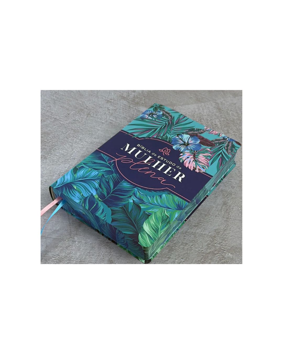 Bíblia De Estudo Da Mulher Plena | NVI | Capa Luxo Tropicalis Tiffany