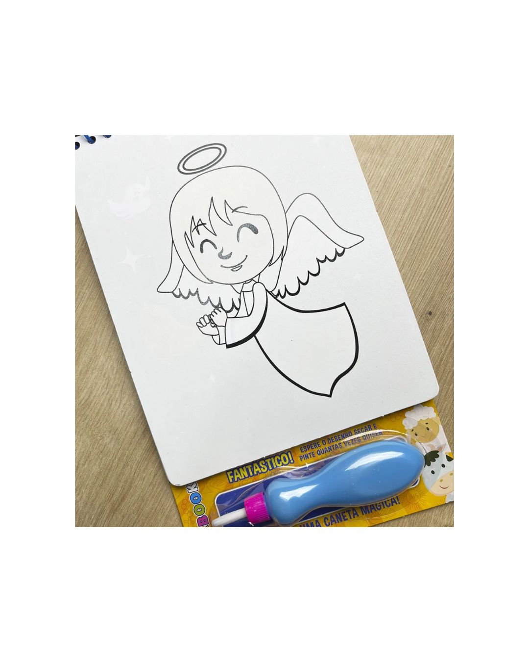 Aquabook O Nascimento de Jesus | Vem com Uma Caneta Magica