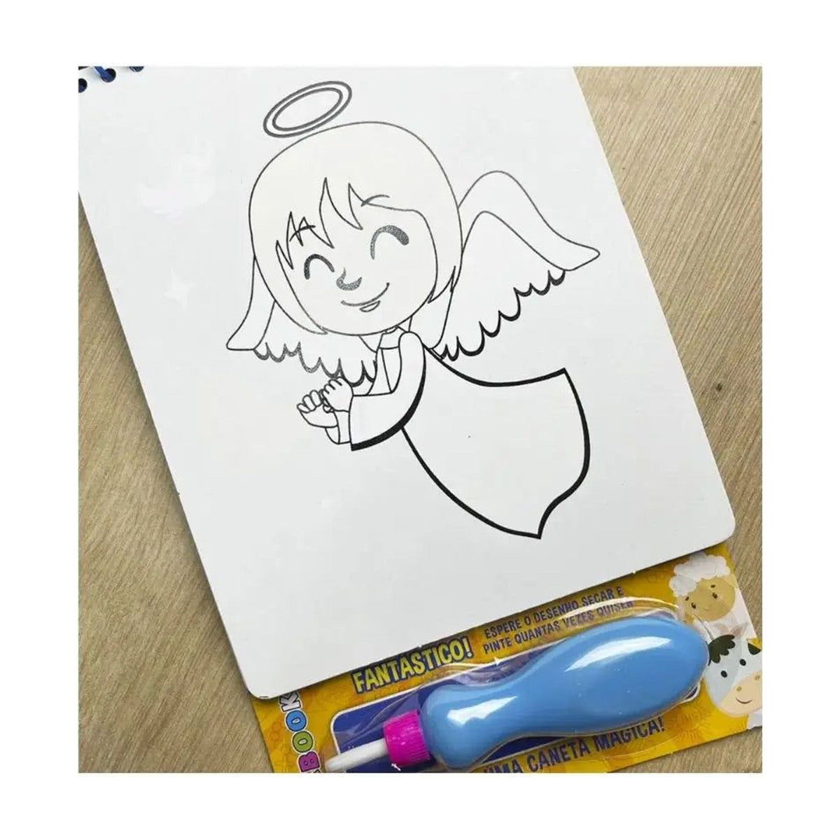 Aquabook O Nascimento de Jesus | Vem com Uma Caneta Magica