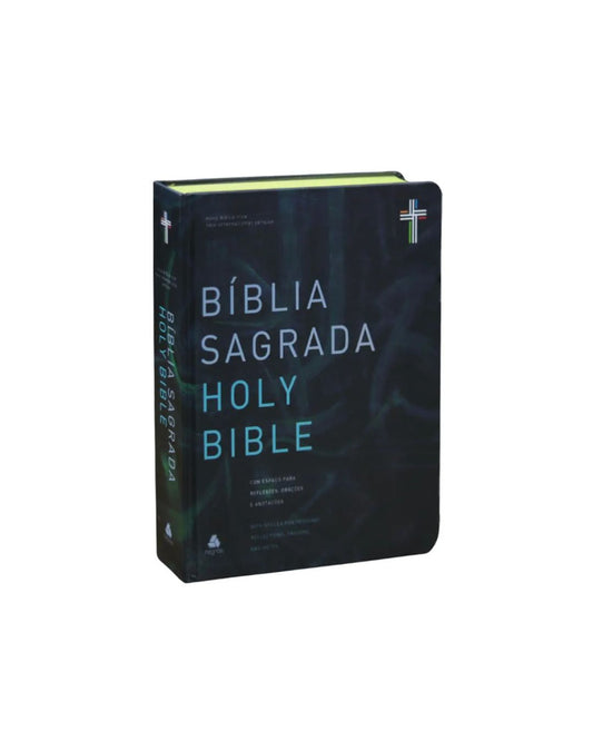 Bíblia Sagrada Holy Biblie Creation | Bilíngue Português E Inglês | Nova Versão Internacional
