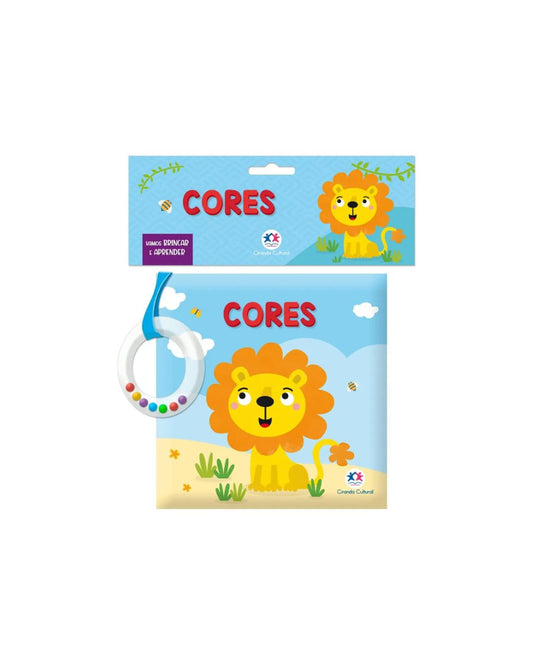 Livro Pano Cores | Vamos Brincar E Aprender