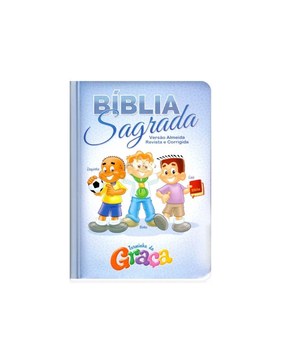 Bíblia da Turminha da Graça | Capa Almofadada | Menino