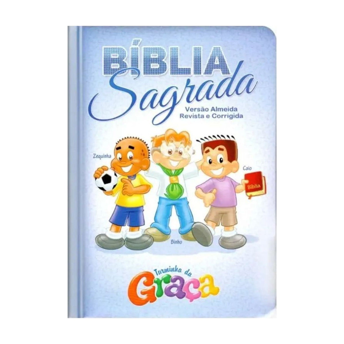 Bíblia da Turminha da Graça | Capa Almofadada | Menino