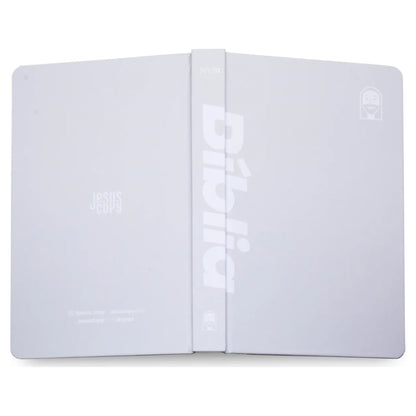 Bíblia Jesus Copy Sticker | NVI | Letra Normal | Capa Dura Off-White