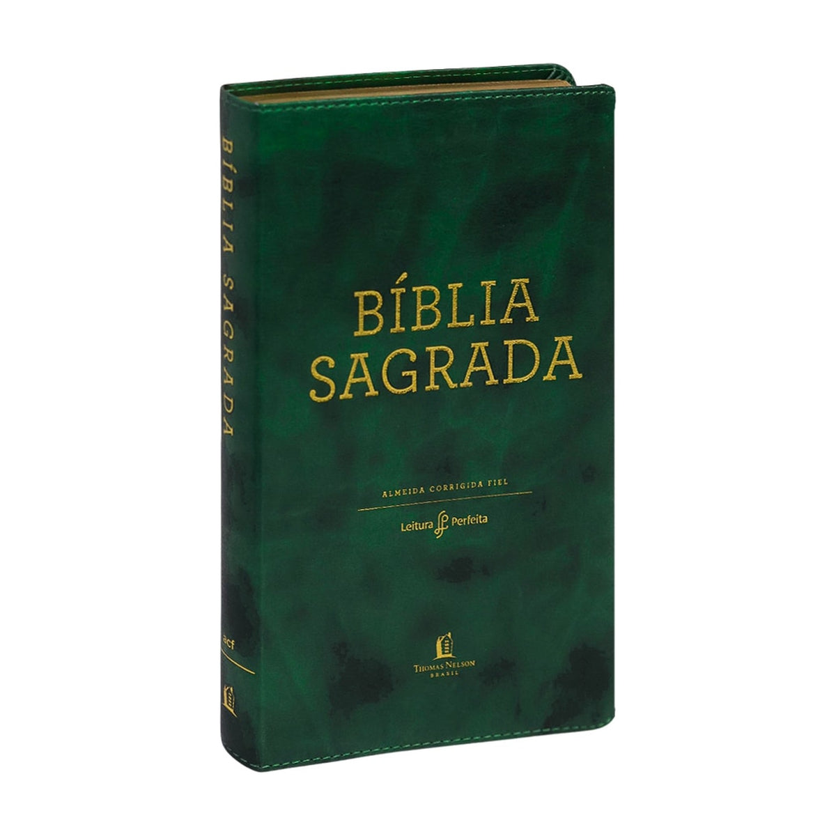 Holy Bible | ACF | Perfect Reading | Green Soft Leather Cover