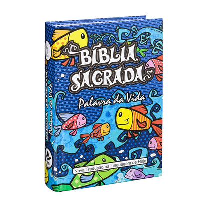Bíblia Ilustrada Palavra Da Vida | Letra Maior | NTLH | Capa Dura
