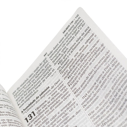 Bíblia Sagrada | Letra Supergigante | ARC | Capa Luxo Rosa e Marrom