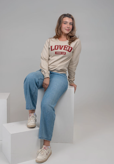 Loved - John 3:16 | Sweatshirt