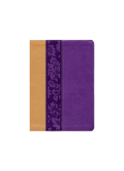 KJV Study Bible - Large Print | Violet Floret
