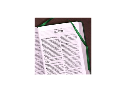 Bíblia Sagrada | ACF | Leitura Perfeita | Capa Couro Soft Verde