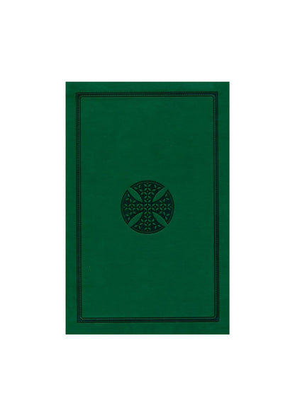 ESV Student Study Bible, Trutone, Green with Mosaic Cross Design