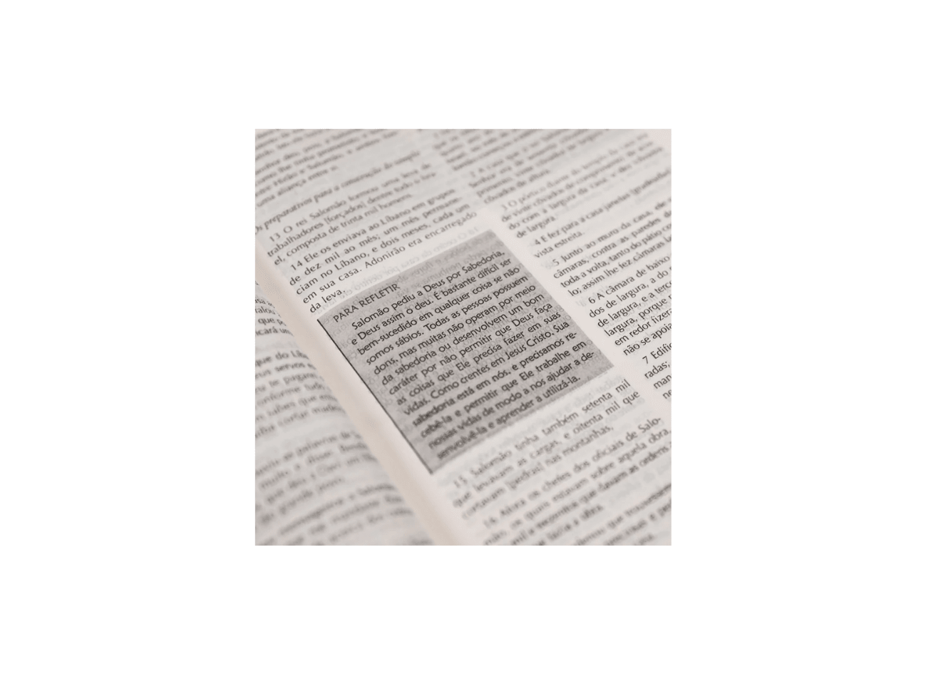 Bíblia Campo de Batalha da Mente | NVA | Letra Normal | Capa Luxo Branco e Rosa
