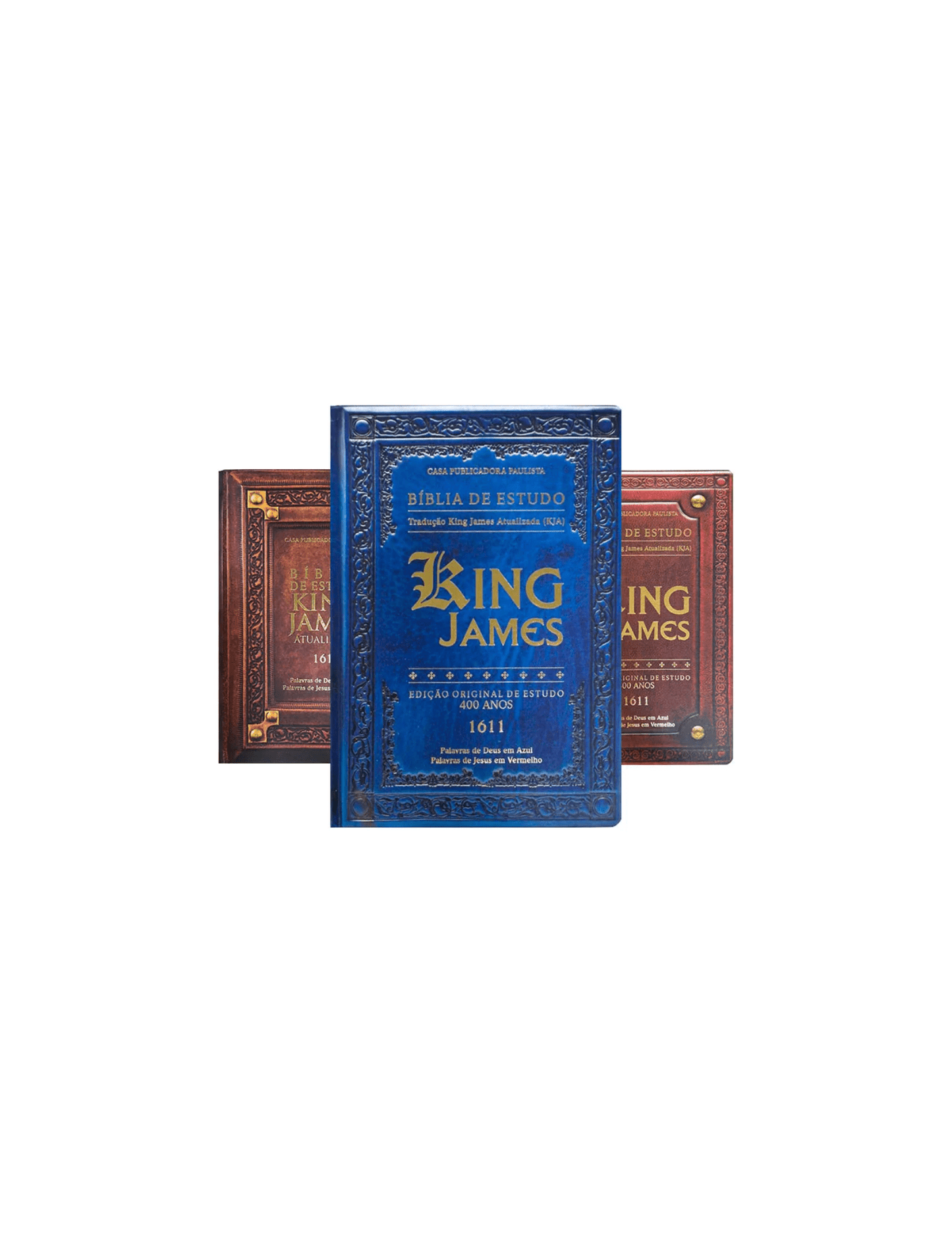 BÍBLIA DE ESTUDO KING JAMES FULL COLOR - CAPA DURA