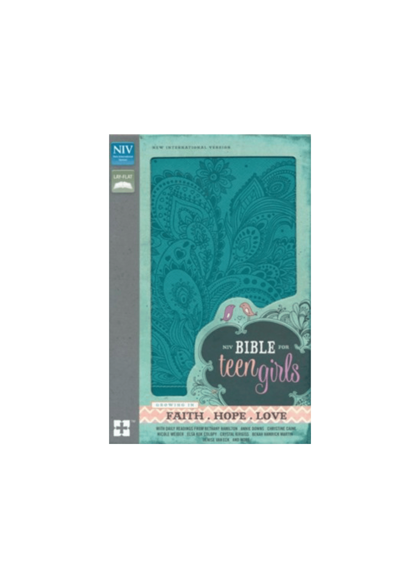 NIV Bible for Teen Girls | Soft leather Caribbean blue
