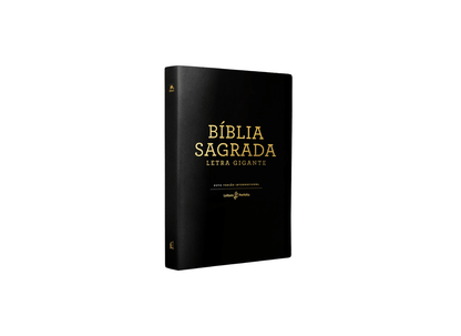 Bíblia Leitura Perfeita NVI | Letra Gigante | Capa Couro Soft Preta