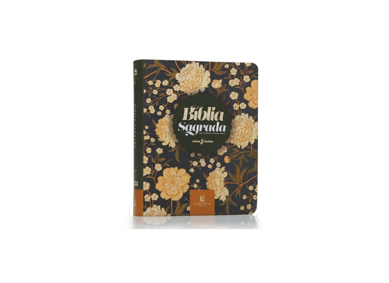 Sua Bíblia | NVI | Letra Normal | Espaço Anotações | Capa Soft Flores