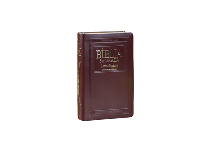 Bíblia Sagrada | Letra Gigante | ARA | Capa Marrom Nobre Luxo | c/ índice
