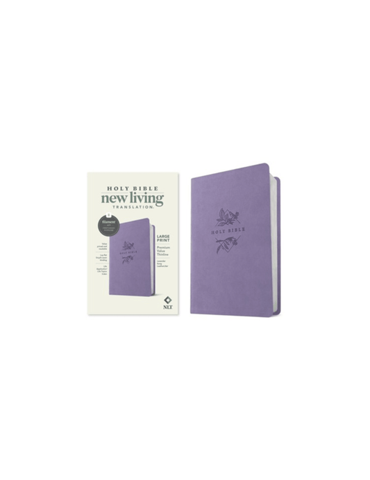 NLT Filament Premium Value Thinline Bible - Lavender