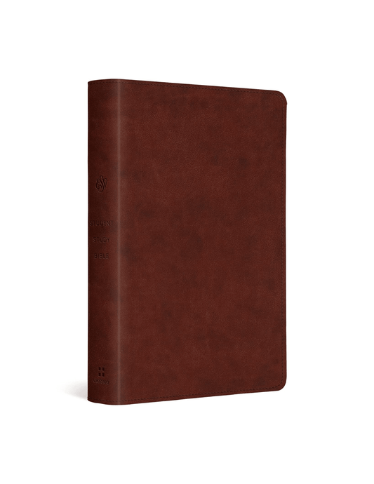 ESV Student Study Bible, Trutone, Chestnut