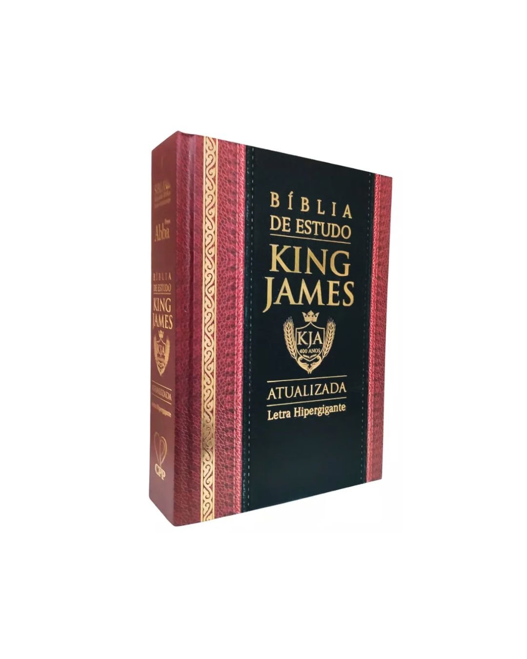 Bíblia De Estudo King James Atualizada | Hipergigante | Full Collor | Capa Dura