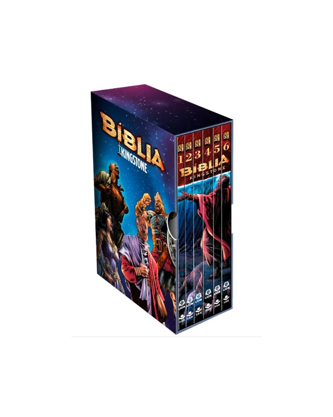 Bíblia Kingstone | Box Com 6 Volumes
