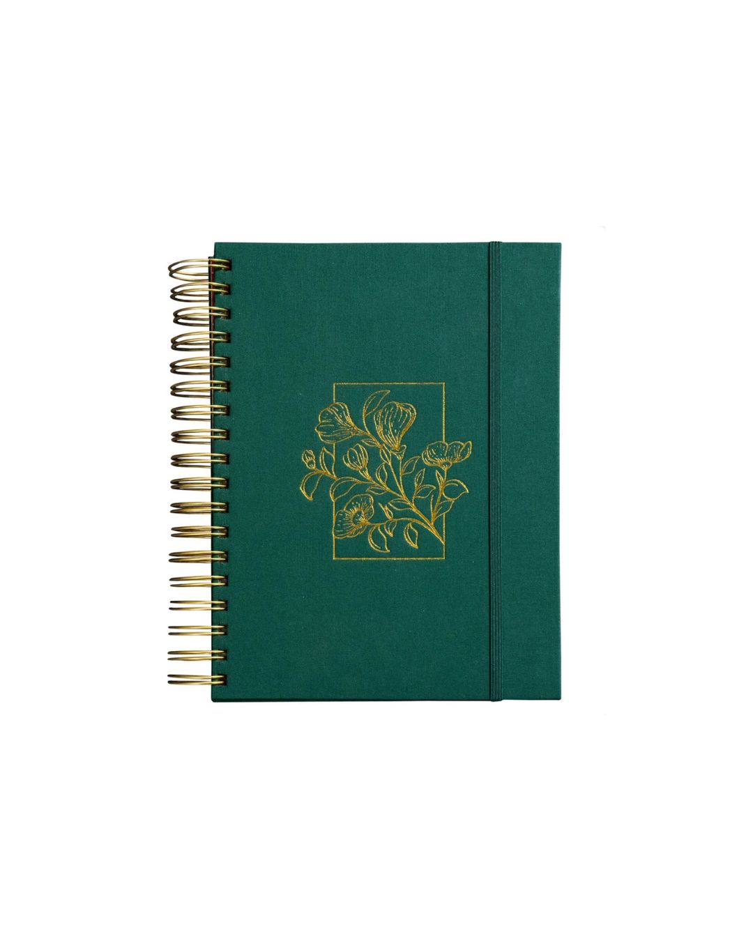Planner Meu Plano Perfeito | Capa Dura Com Tecido Verde